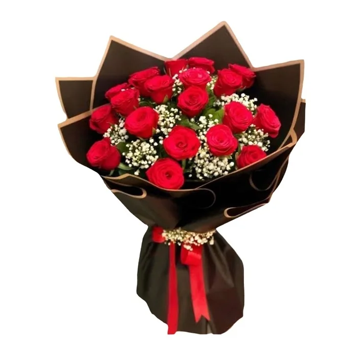 Gül Buketi 21'li 30 Cm