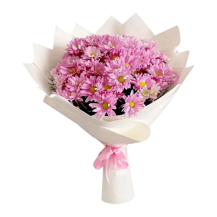 Pembe Mini Karanfil Buketi