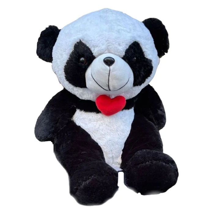 Sevimli Kalpli Panda Peluş Oyuncak