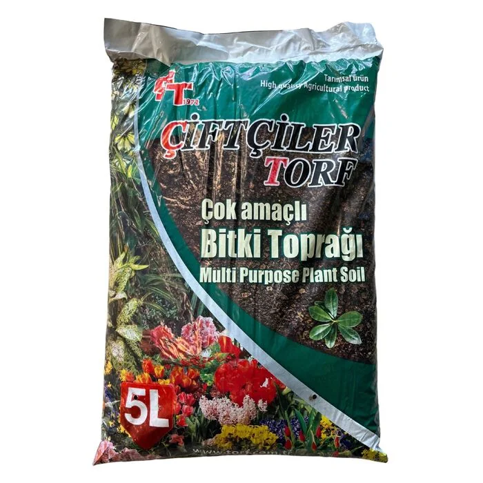 Torflu Her Bitkiye Uygun Organik Karışım Toprak.25 Cm 5 Lt