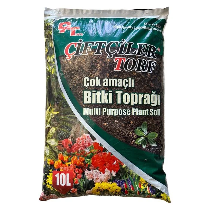 Torflu Her Bitkiye Uygun Organik Karışım Toprak 40 Cm 10 Lt