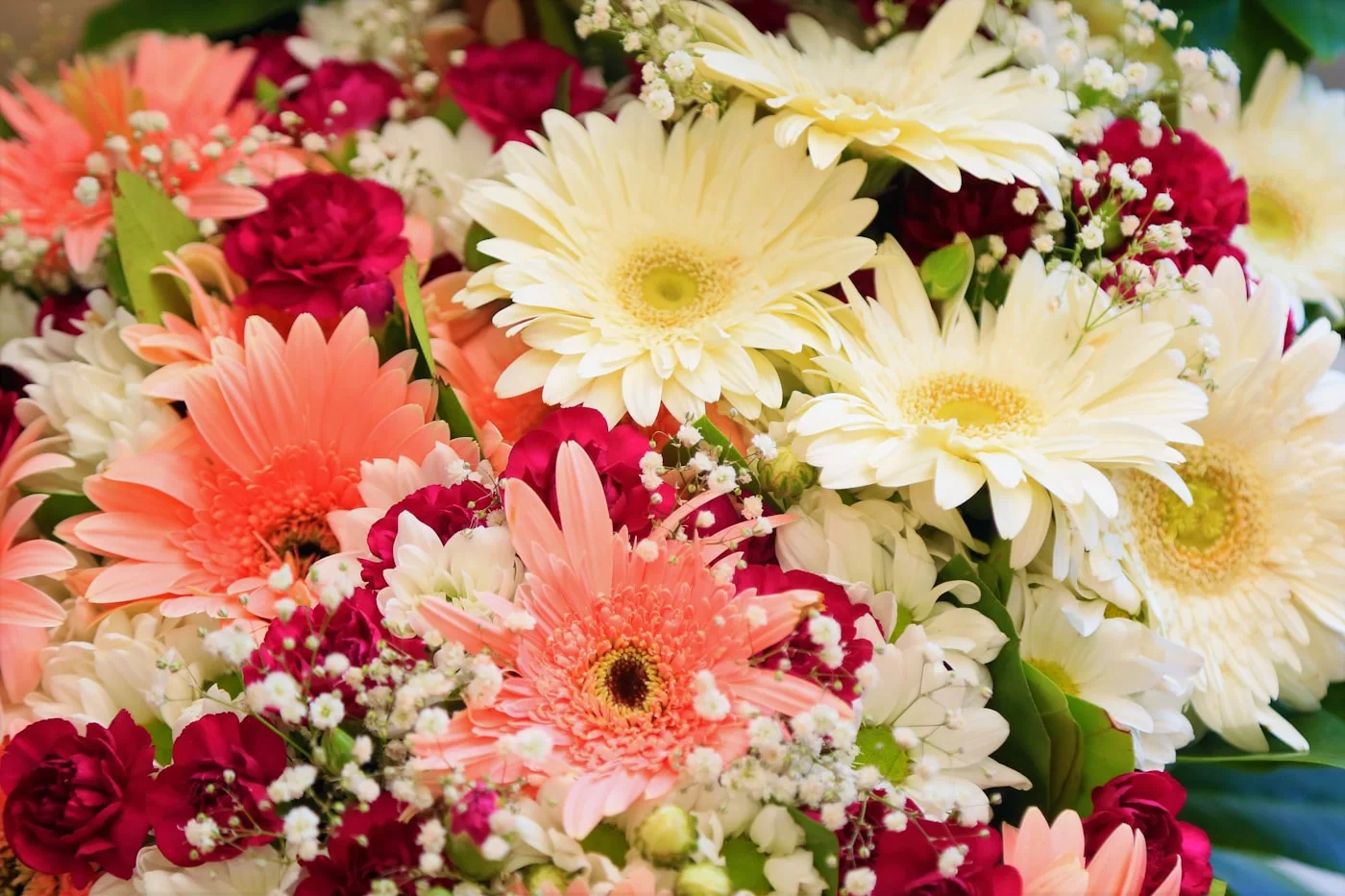 Renkli Gerbera Buketi